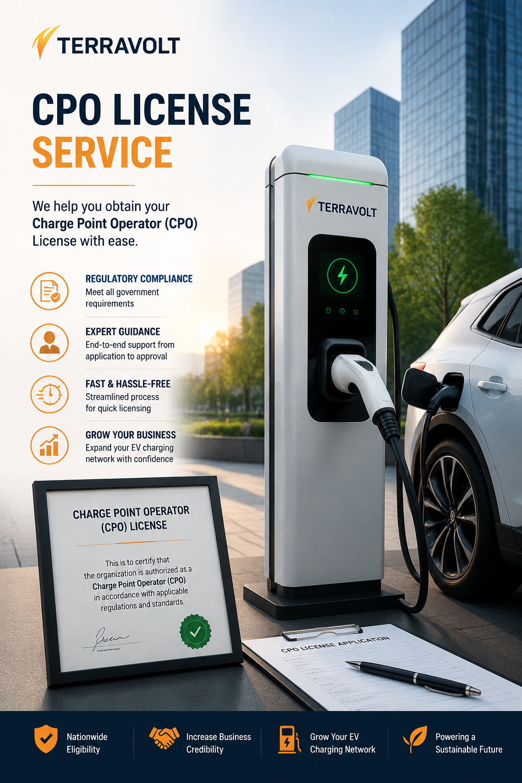 EV charging site