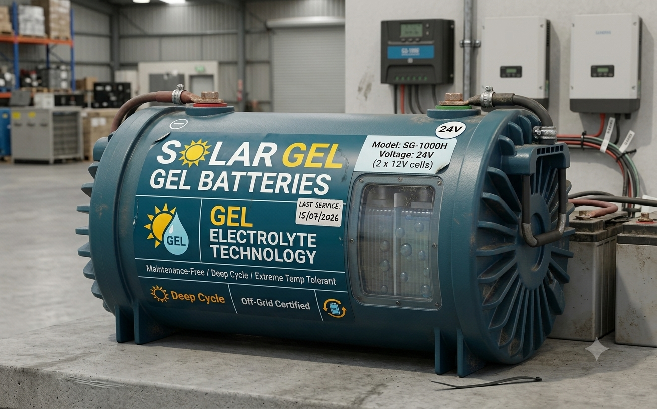 Industrial UPS Battery Systems UAE