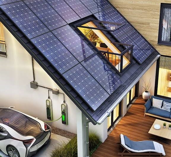 Off-grid solar installation