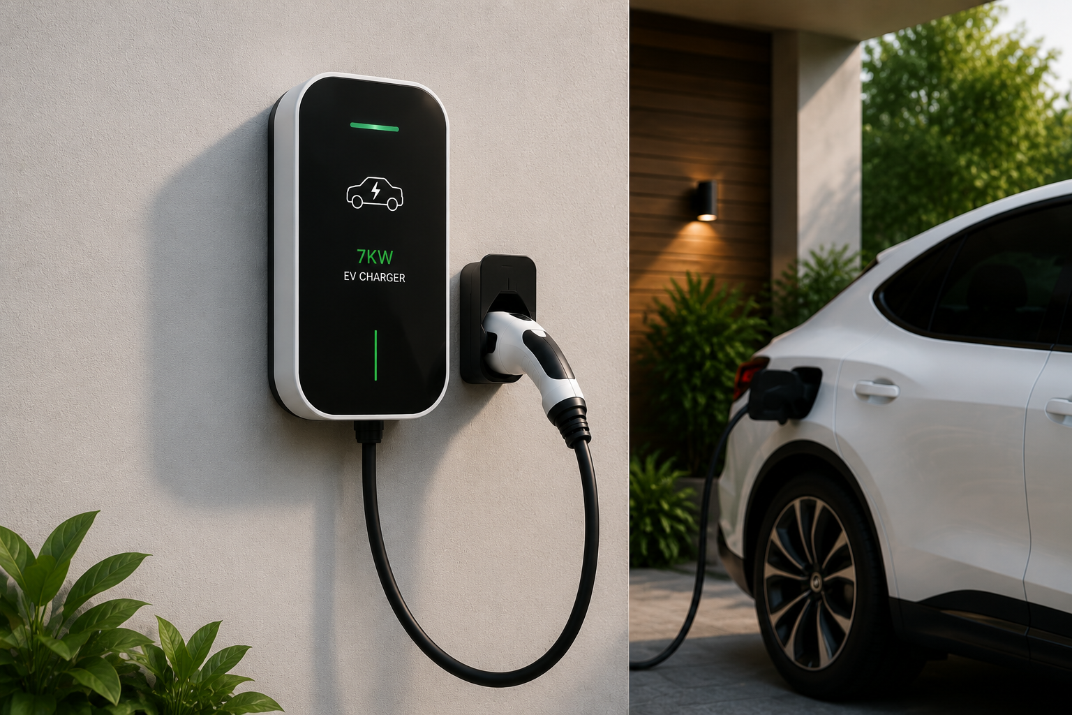 Single Phase 7kW AC EV Charger