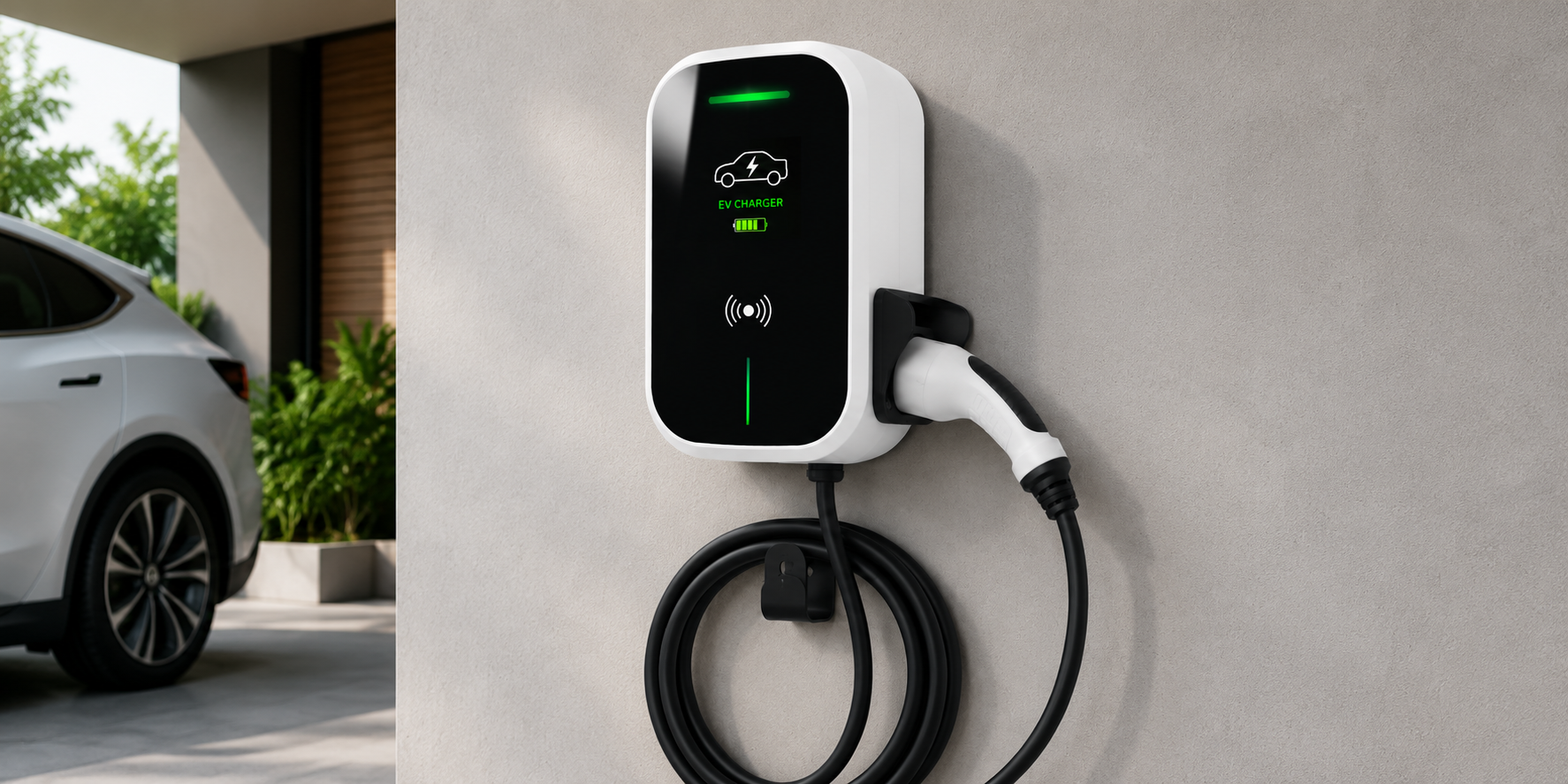 Wall-Mounted charger unit