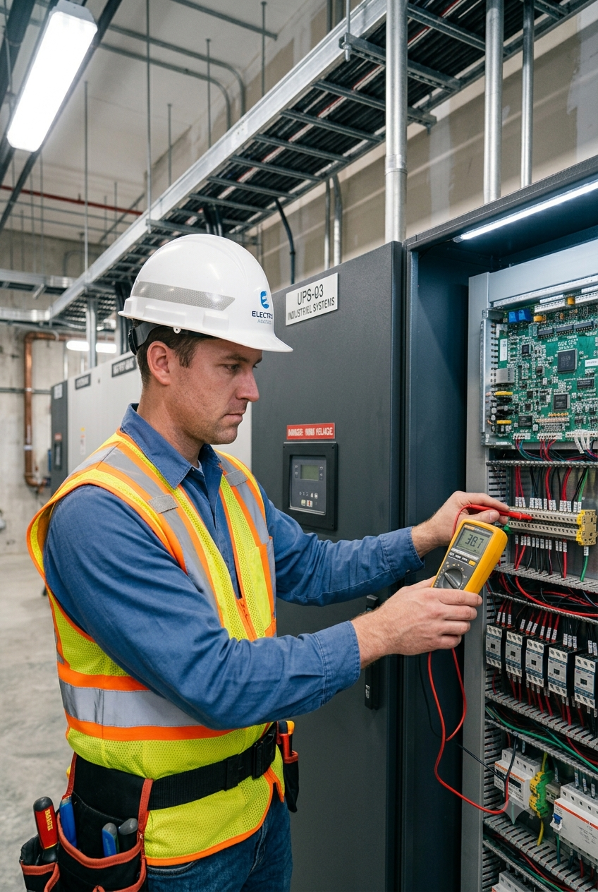 Industrial Power Backup Commissioning Qatar
