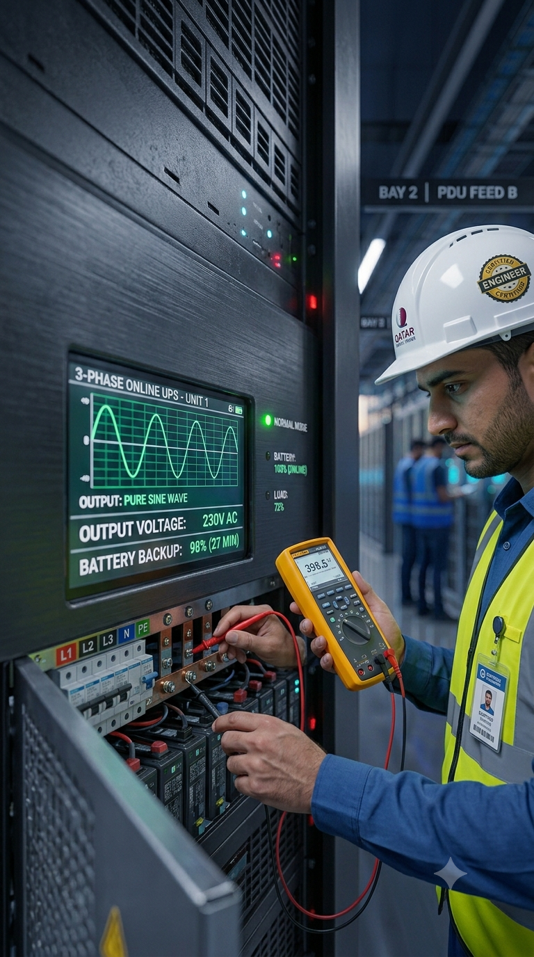 24-7 Emergency UPS Dispatch Team Qatar