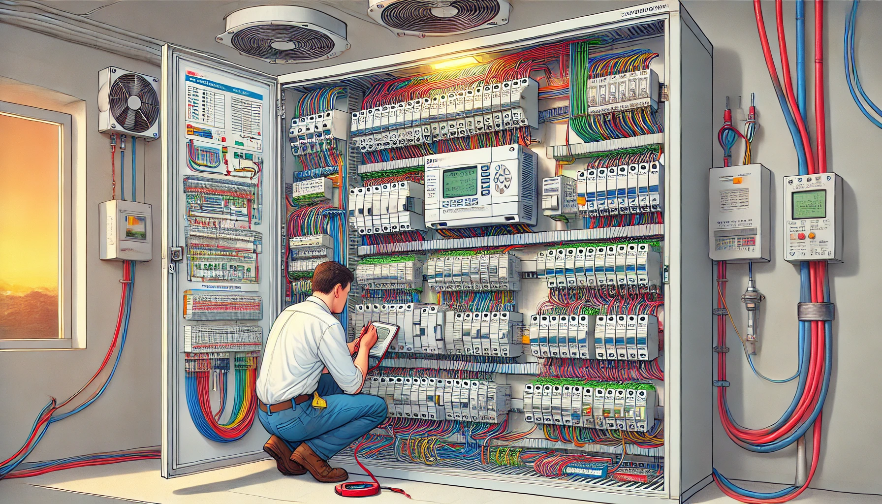 Industrial AC-DC Power Rectifier Installation Qatar