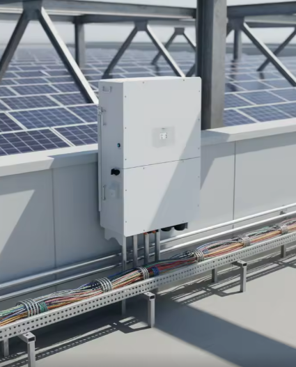 High Capacity Hybrid Solar Inverter System Qatar