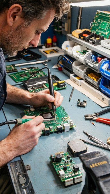 Terravolt generator maintenance team, Bahrain