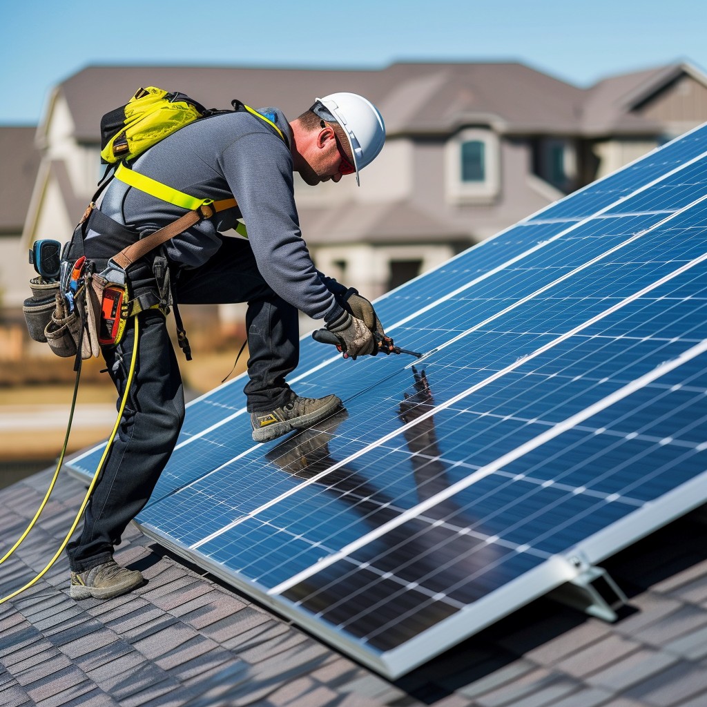 Industrial Solar Inverter and Battery Bank Integration