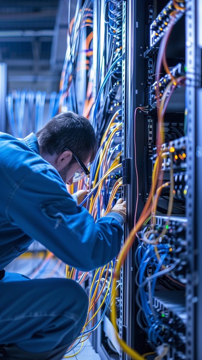 Commissioning and Electrical Wiring of UPS System